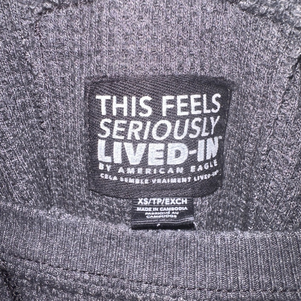 American Eagle Outfitters Waffle Knit Sweater - Picture 2 of 4